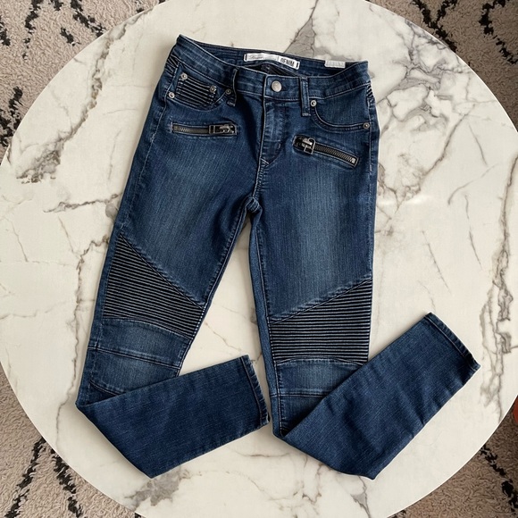 Revolve Lovers + Friends Aaron Moto Skinny Jeans - Picture 3 of 7